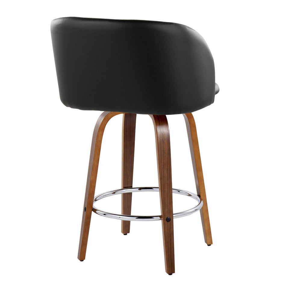 Fran 25" Fixed-Height Counter Stool - Set of 2