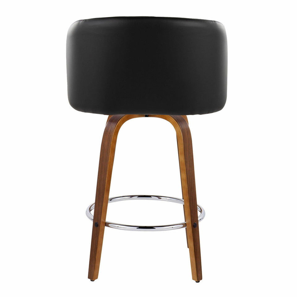 Fran 25" Fixed-Height Counter Stool - Set of 2