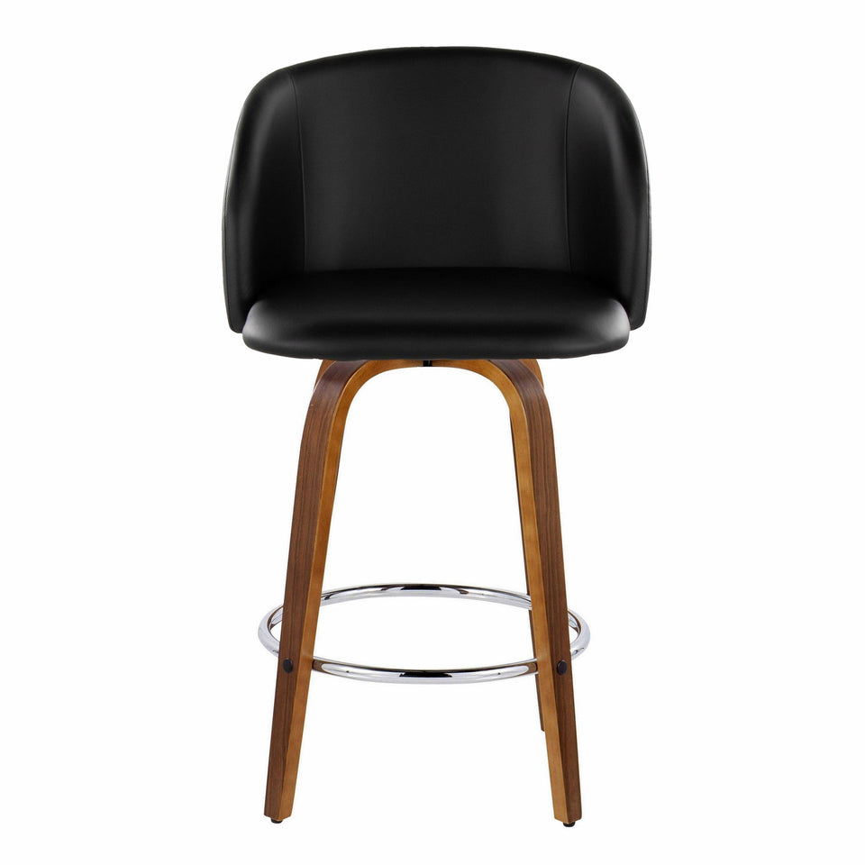 Fran 25" Fixed-Height Counter Stool - Set of 2