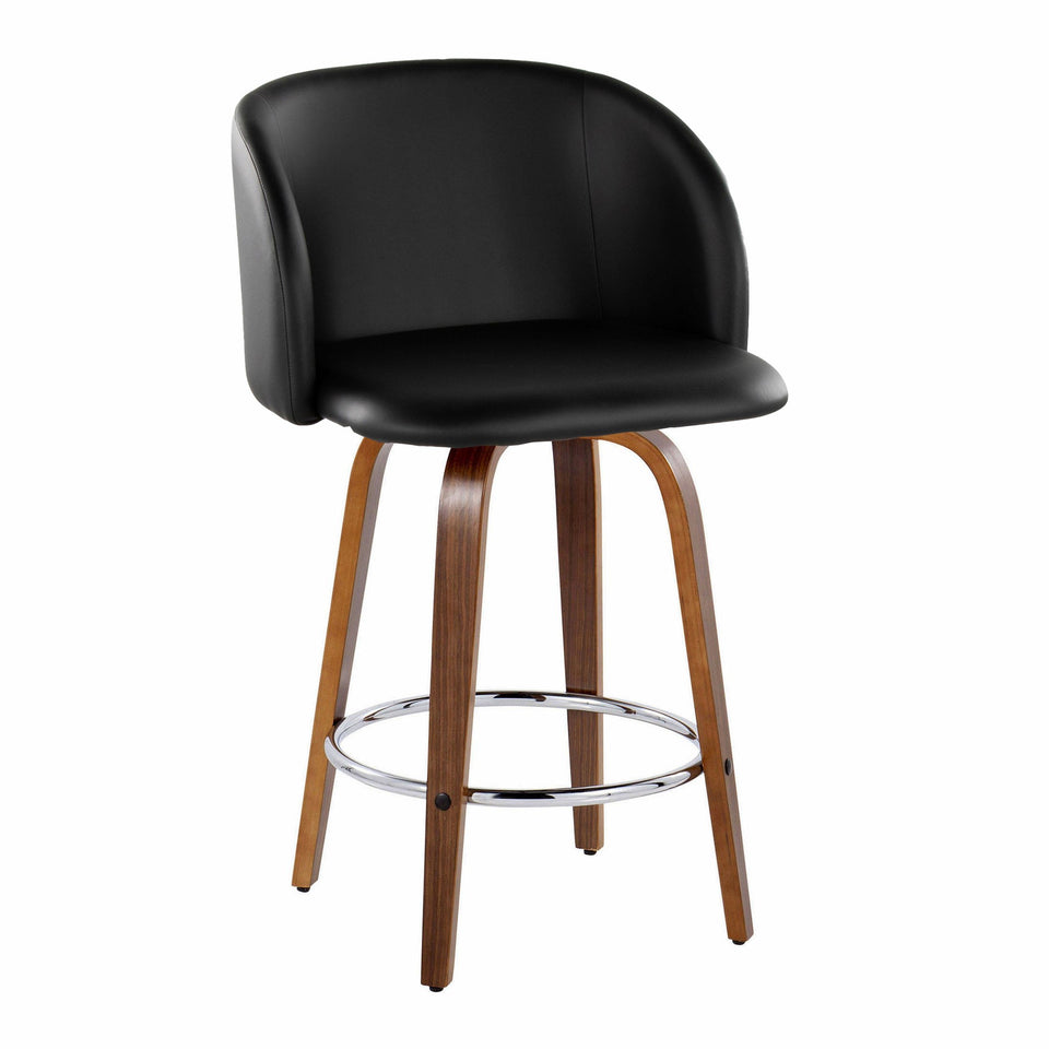 Fran 25" Fixed-Height Counter Stool - Set of 2