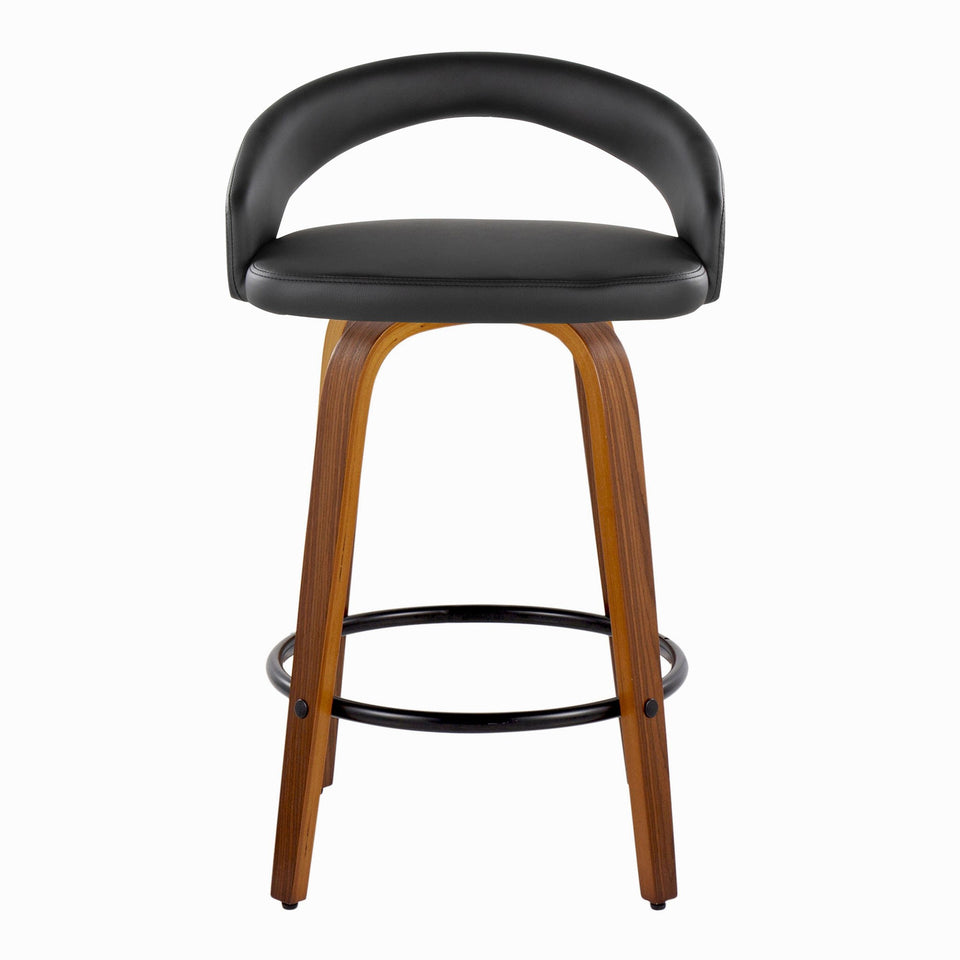 Grotto Upholstered 26" Fixed-Height Counter Stool - Set of 2