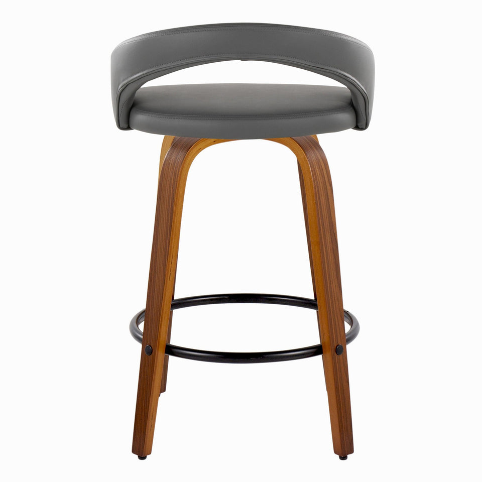 Grotto Upholstered 26" Fixed-Height Counter Stool - Set of 2