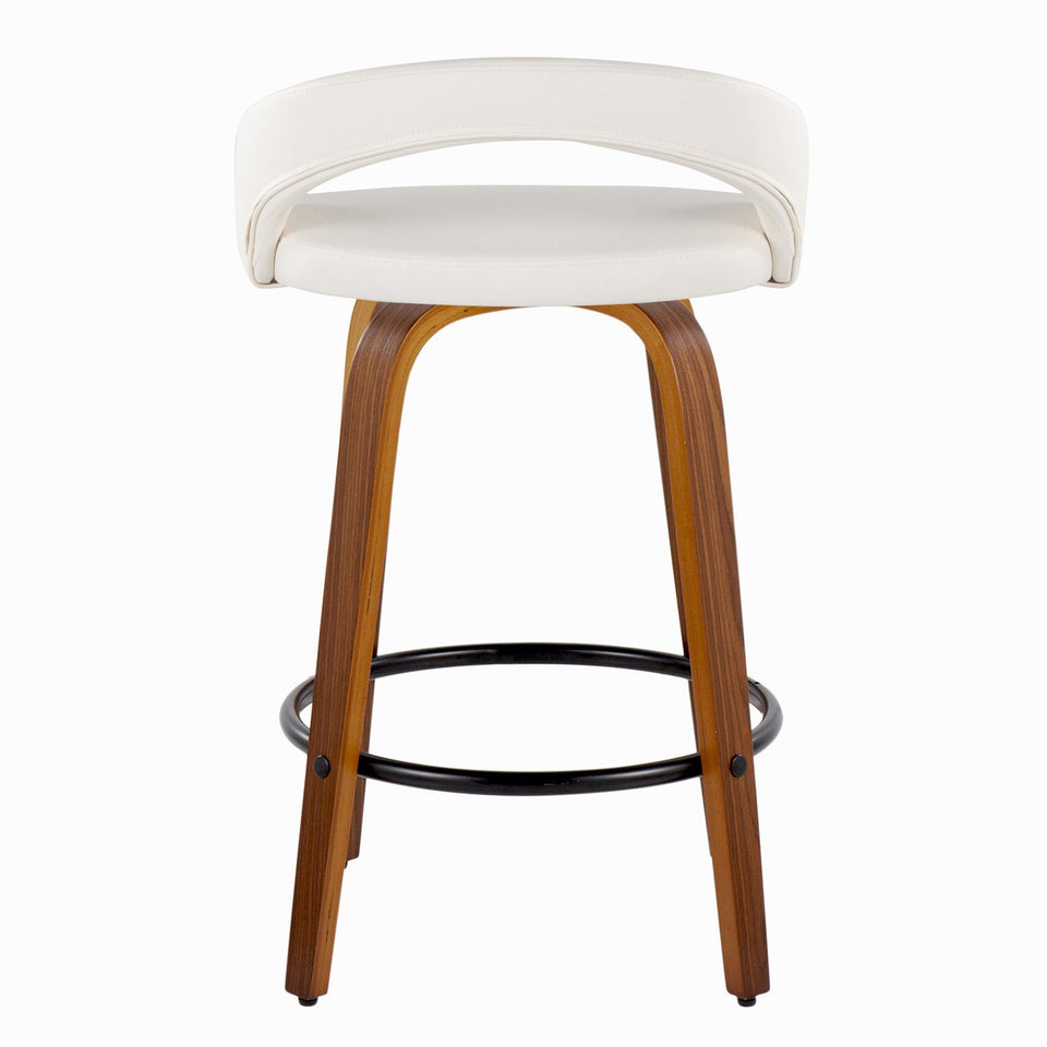Grotto Upholstered 26" Fixed-Height Counter Stool - Set of 2
