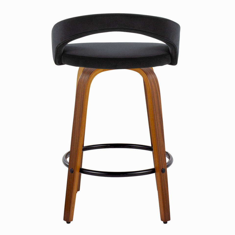 Grotto Upholstered 26" Fixed-Height Counter Stool - Set of 2
