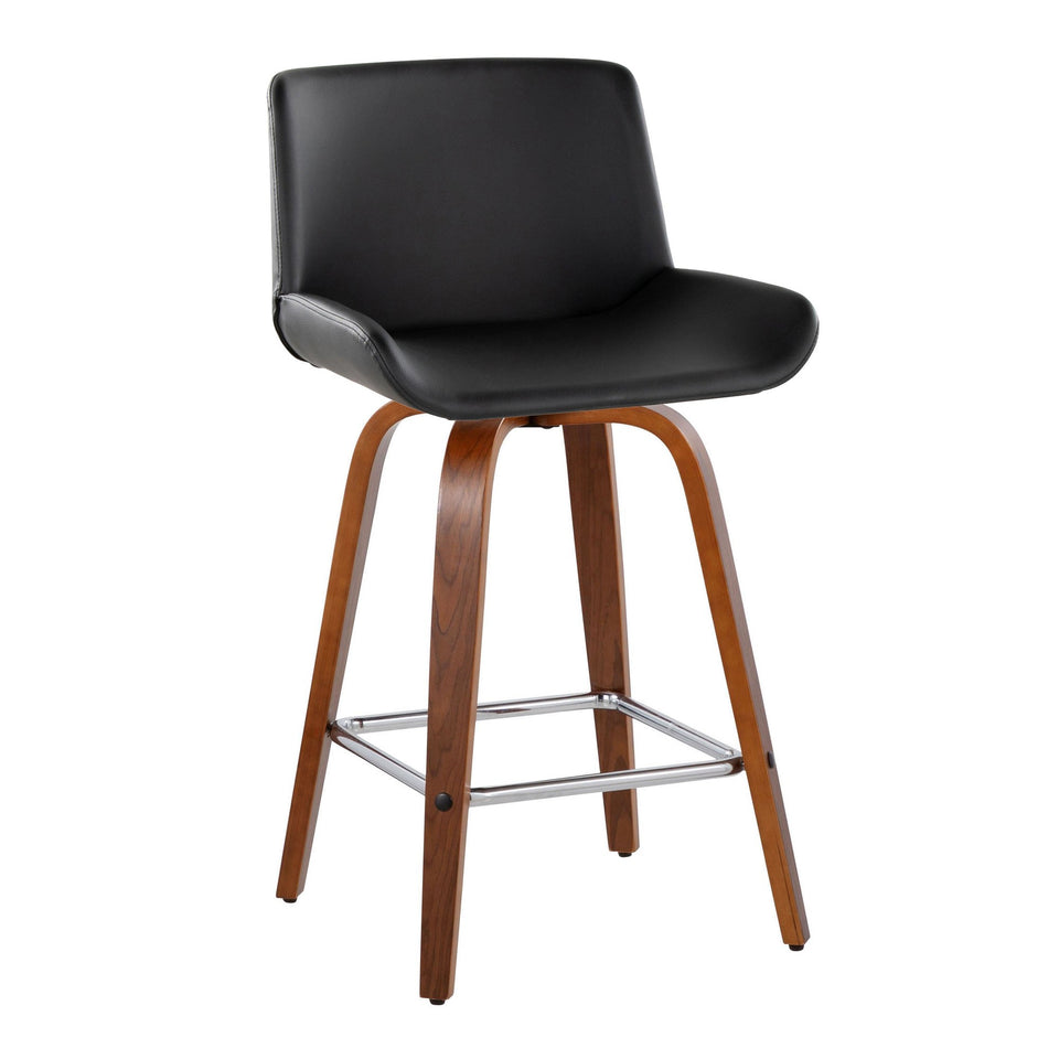 Santi 25" Fixed-Height Counter Stool - Set of 2