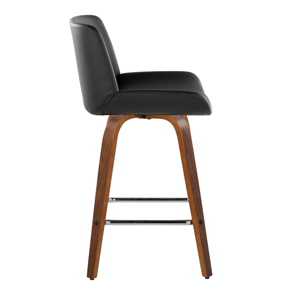 Santi 25" Fixed-Height Counter Stool - Set of 2