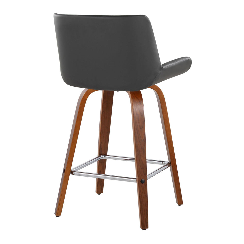 Santi 25" Fixed-Height Counter Stool - Set of 2