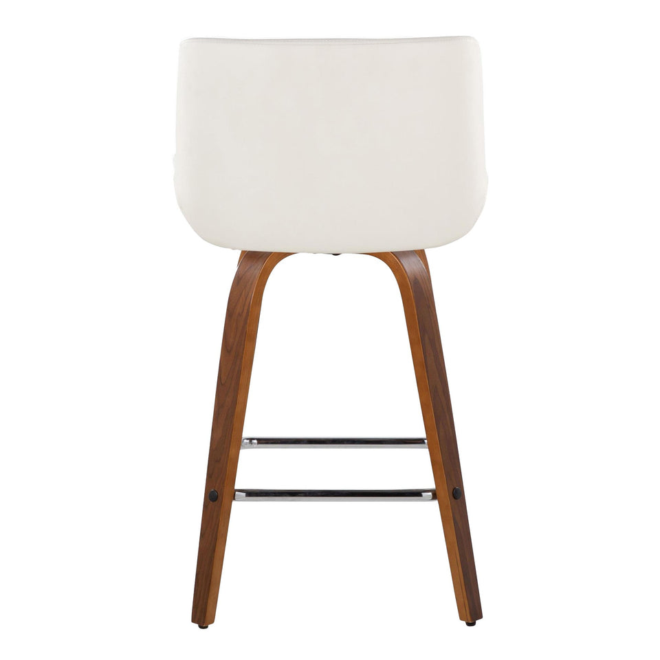 Santi 25" Fixed-Height Counter Stool - Set of 2