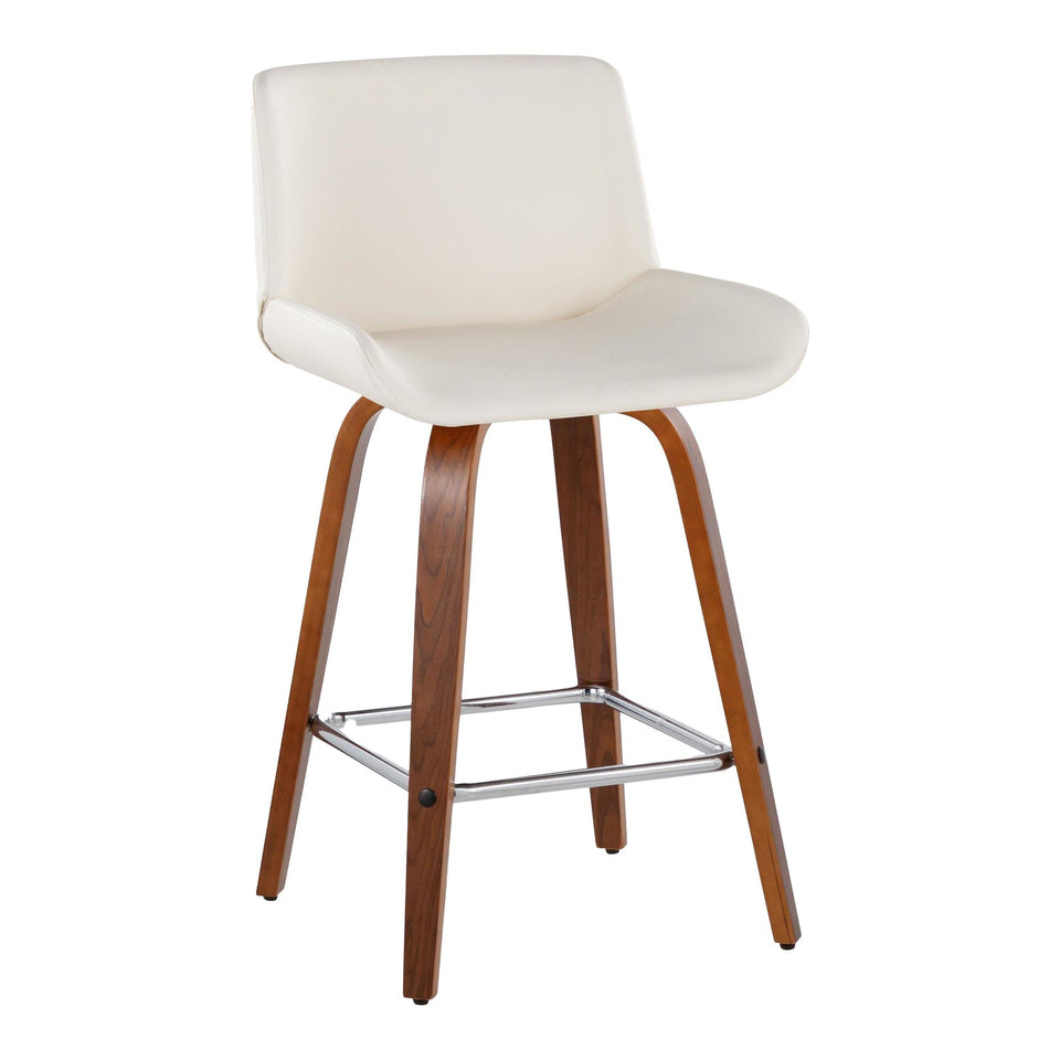 Santi 25" Fixed-Height Counter Stool - Set of 2