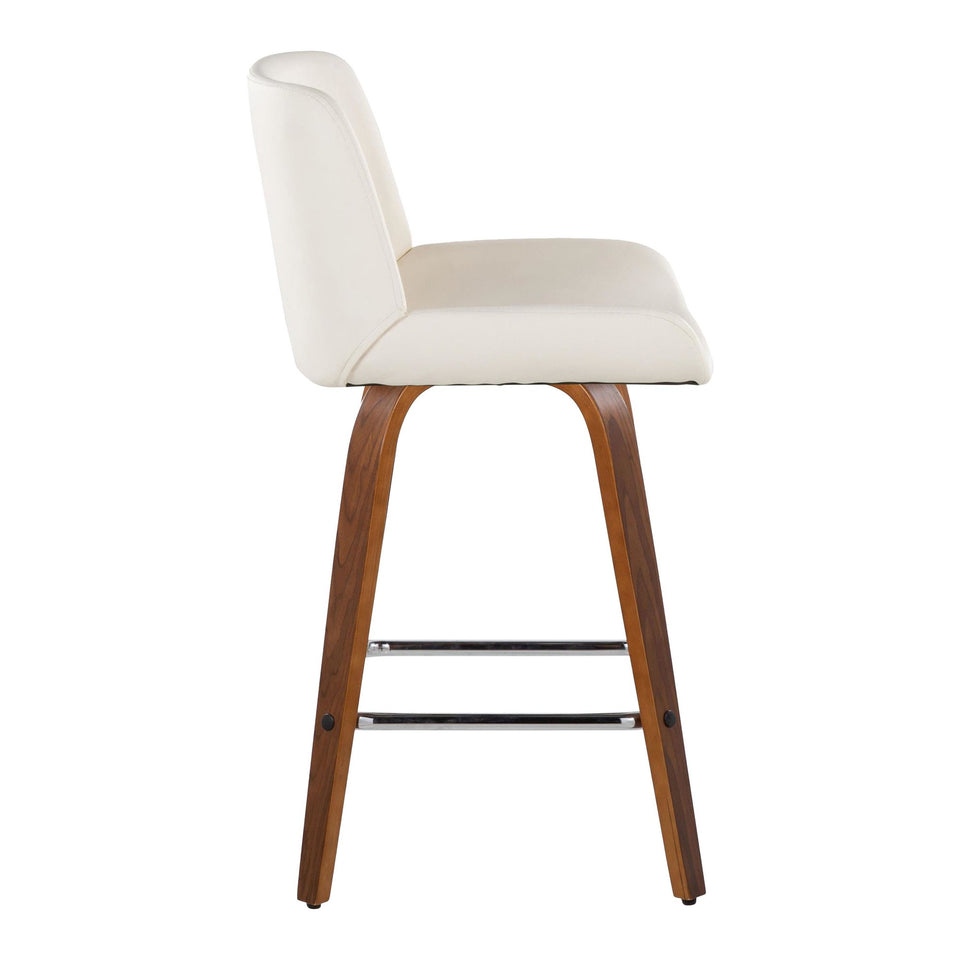 Santi 25" Fixed-Height Counter Stool - Set of 2