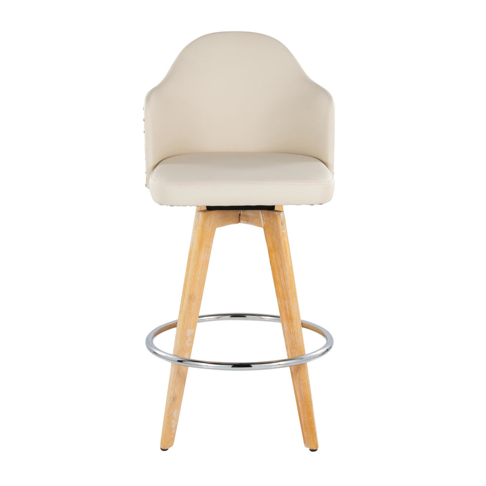 Ahoy 26" Fixed-Height Counter Stool - Set of 2