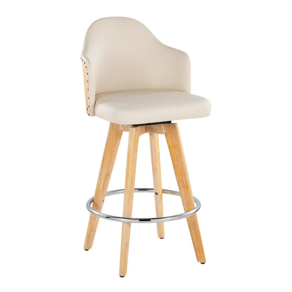 Ahoy 26" Fixed-Height Counter Stool - Set of 2