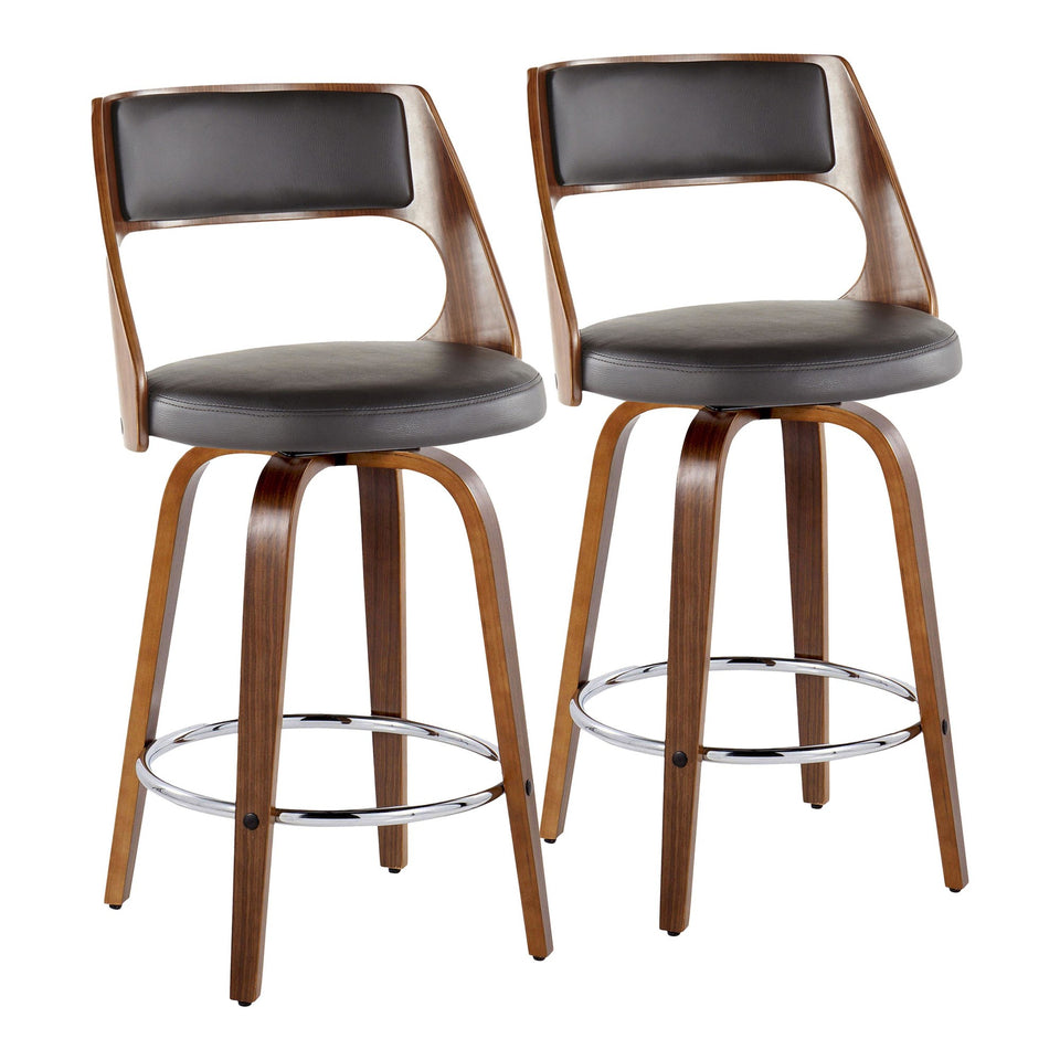 Cecina 26'' Fixed-Height Counter Stool - Set of 2