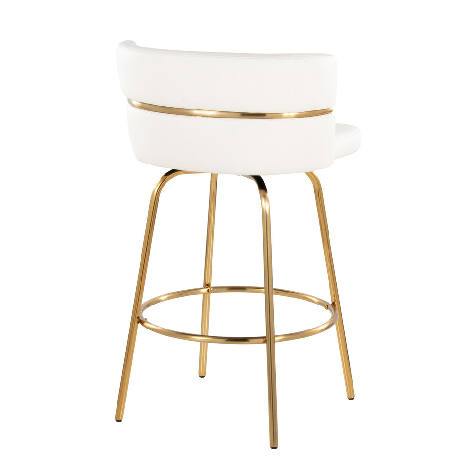 Cinch Claire 26" Fixed-Height Counter Stool - Set of 2