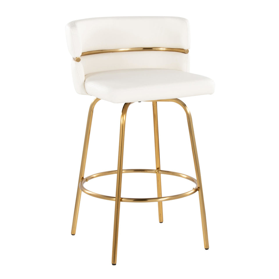 Cinch Claire 26" Fixed-Height Counter Stool - Set of 2