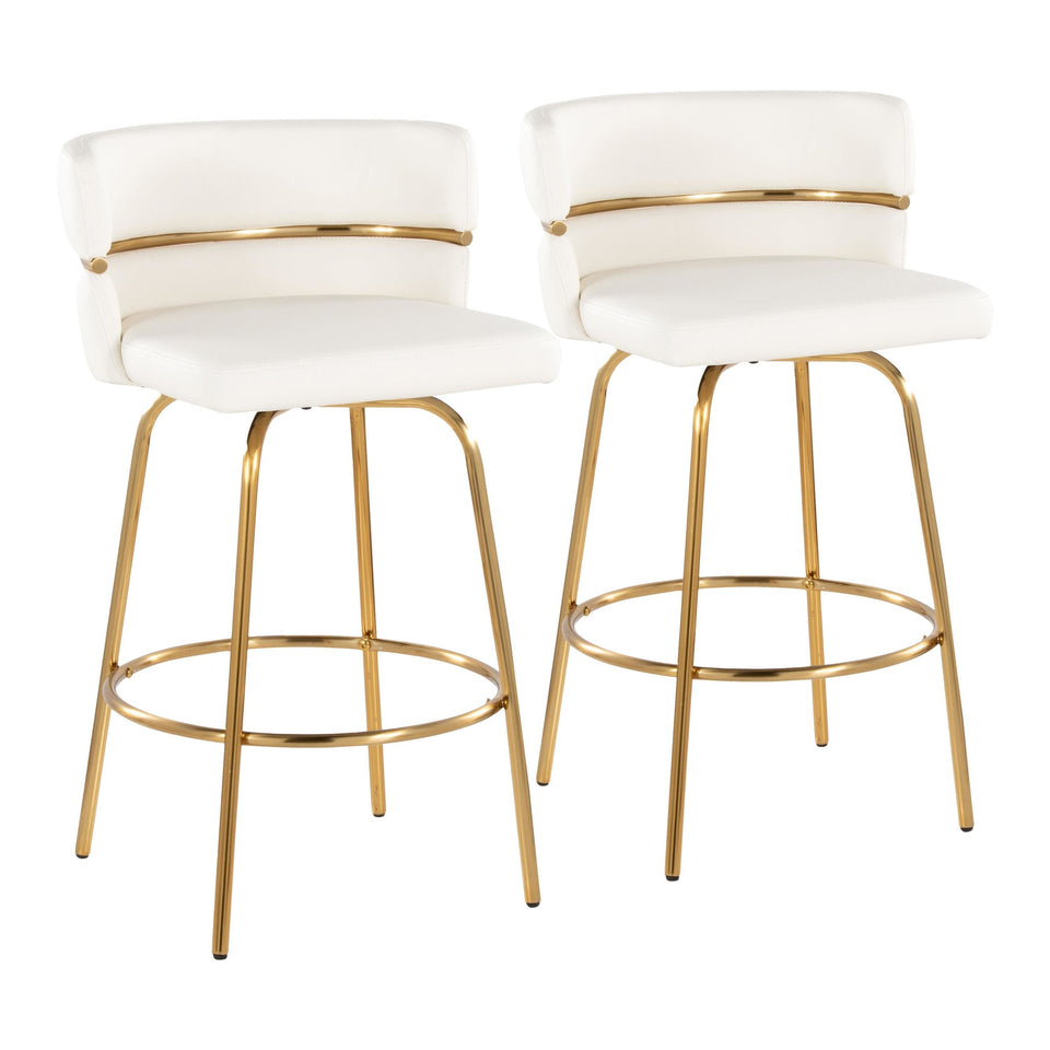 Cinch Claire 26" Fixed-Height Counter Stool - Set of 2