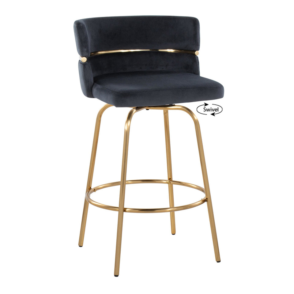Cinch Claire 26" Fixed-Height Counter Stool - Set of 2