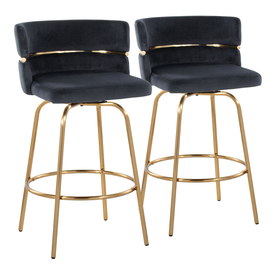 Cinch Claire 26" Fixed-Height Counter Stool - Set of 2