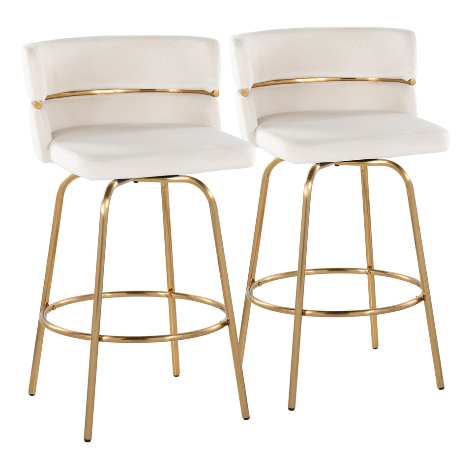 Cinch Claire 26" Fixed-Height Counter Stool - Set of 2