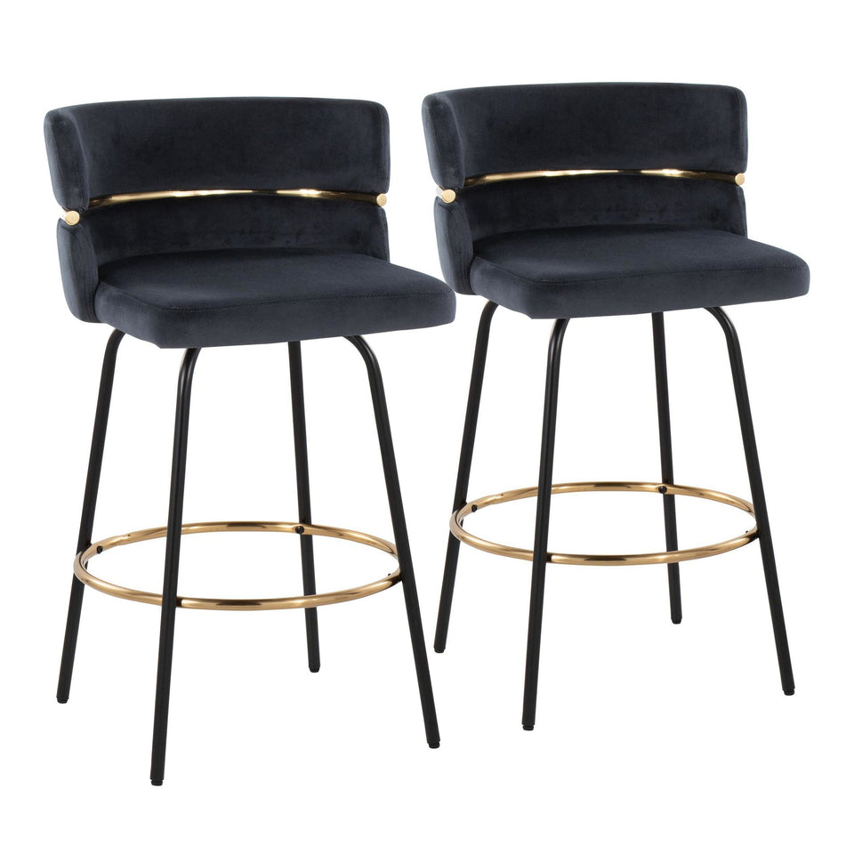 Cinch Claire 26" Fixed-Height Counter Stool - Set of 2