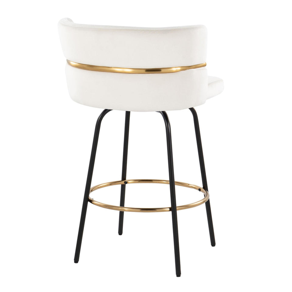 Cinch Claire 26" Fixed-Height Counter Stool - Set of 2