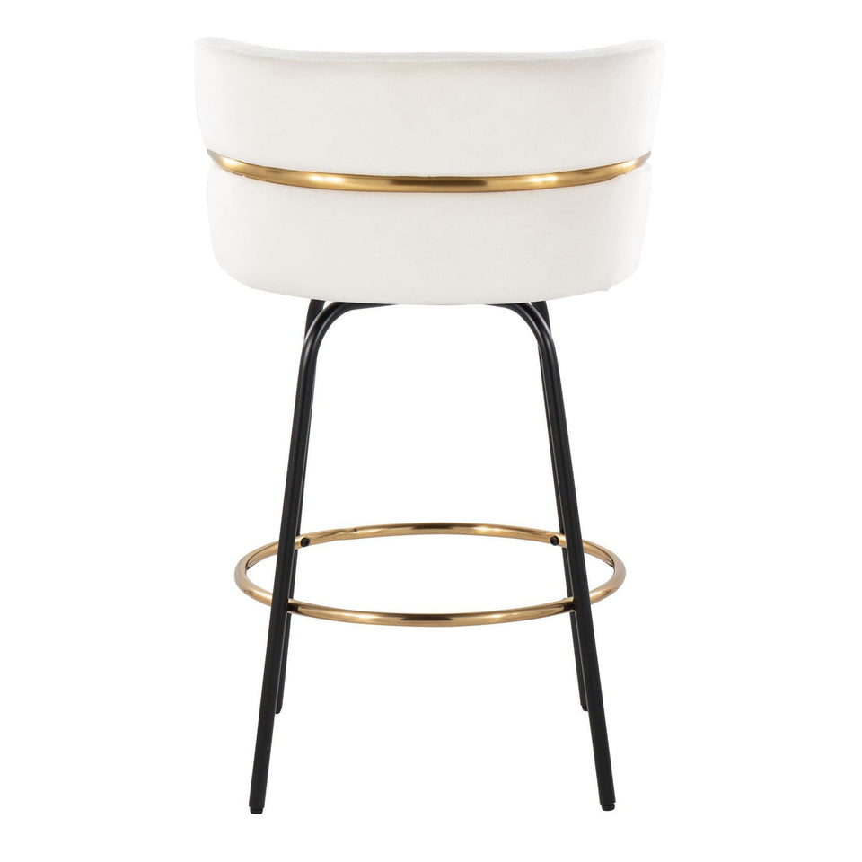 Cinch Claire 26" Fixed-Height Counter Stool - Set of 2