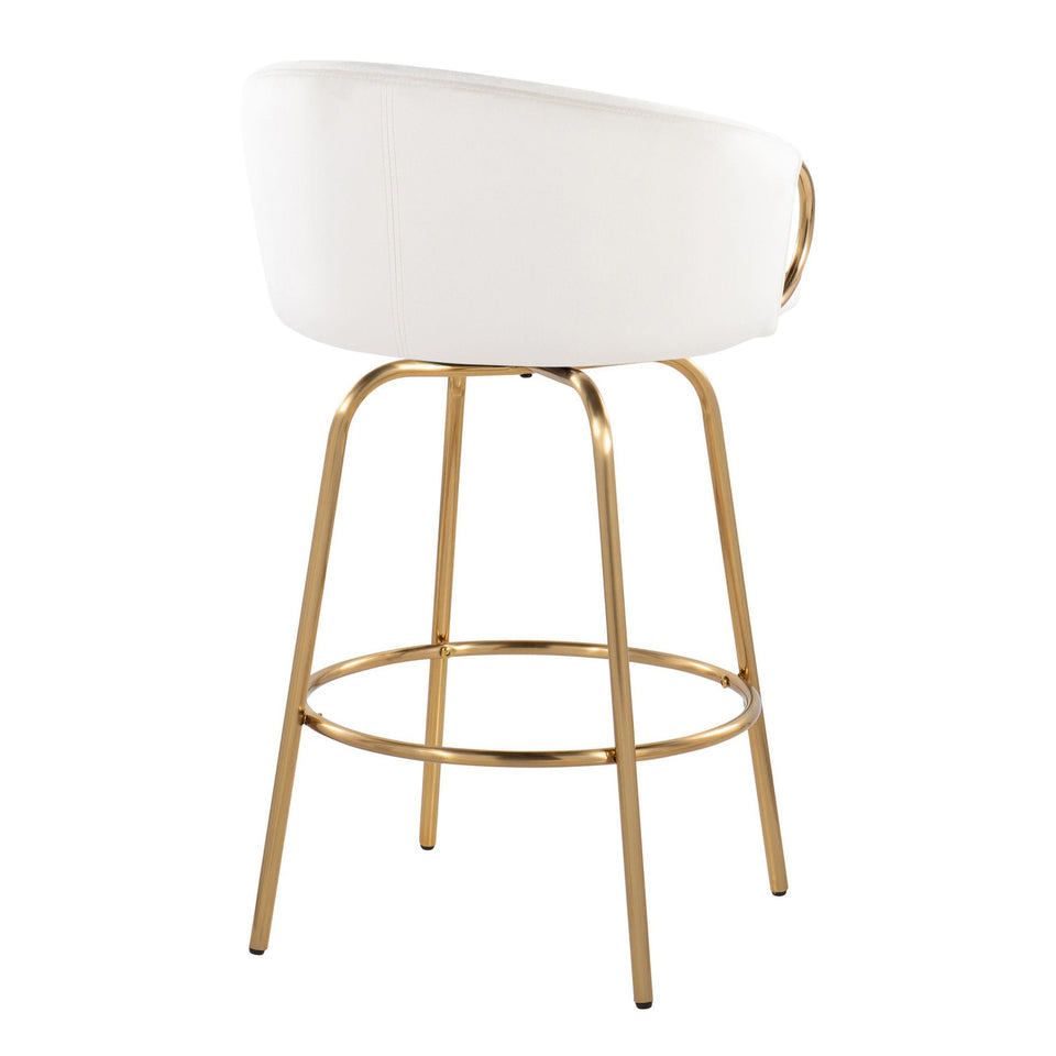 Claire 26" Fixed-Height Counter Stool - Set of 2