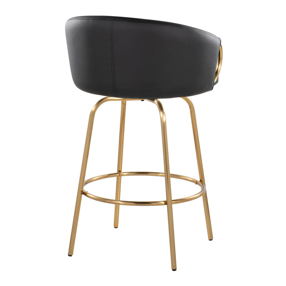 Claire 26" Fixed-Height Counter Stool - Set of 2