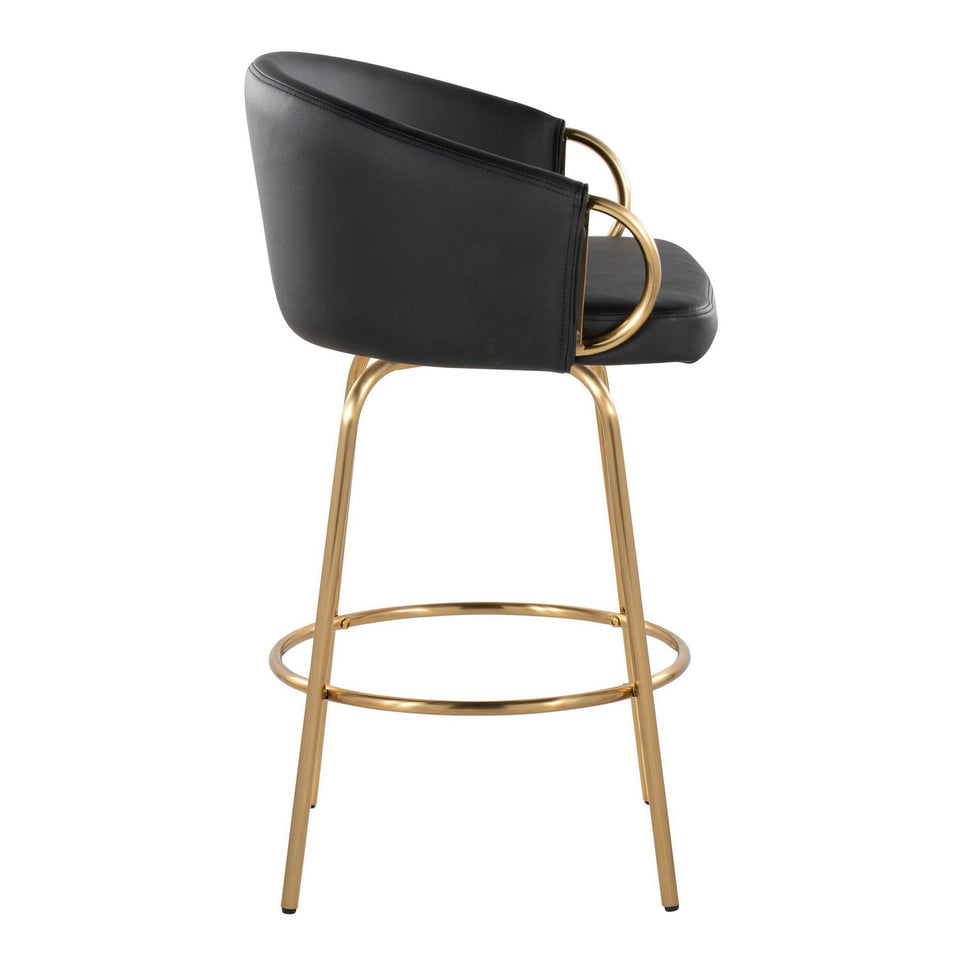 Claire 26" Fixed-Height Counter Stool - Set of 2