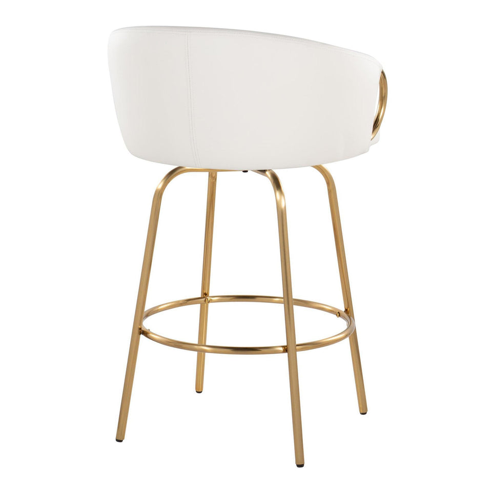 Claire 26" Fixed-Height Counter Stool - Set of 2