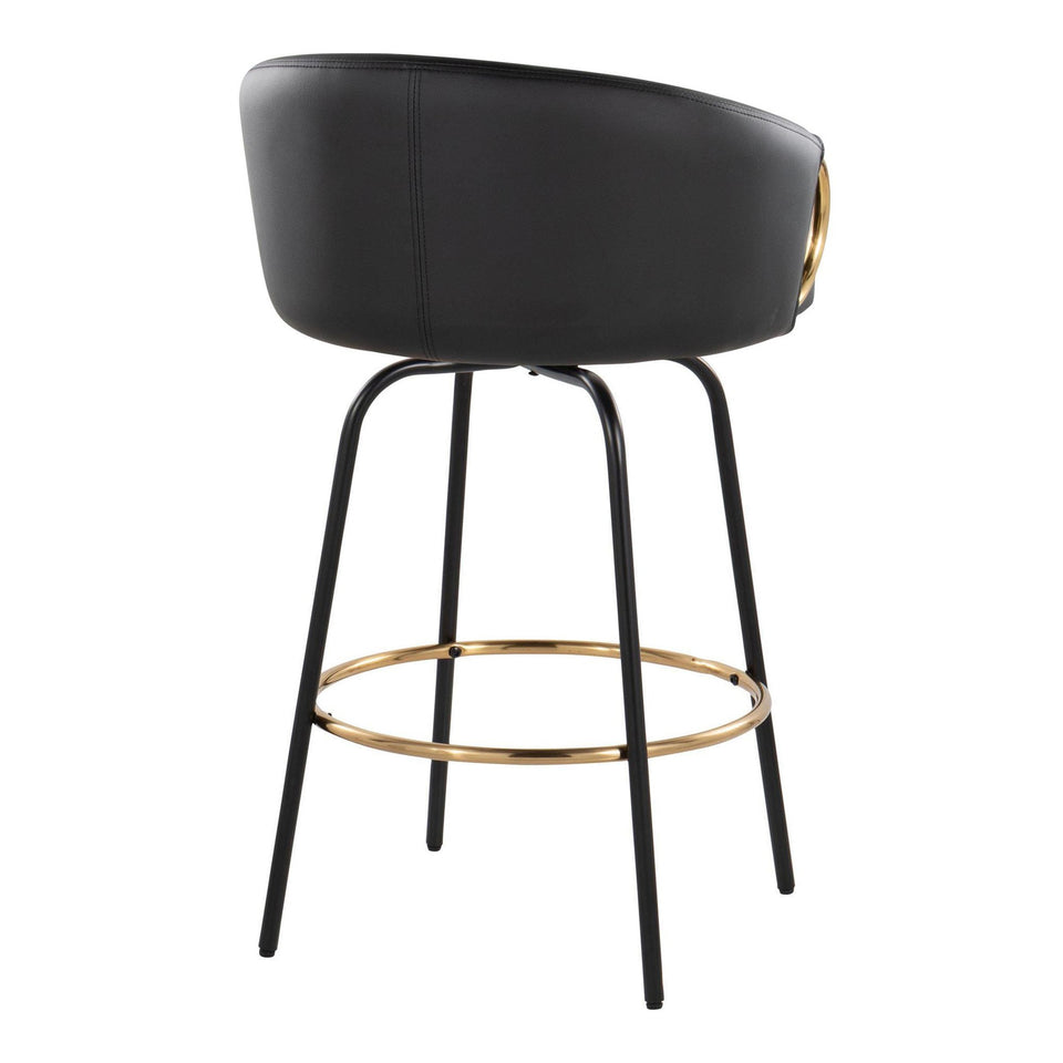 Claire 26" Fixed-Height Counter Stool - Set of 2