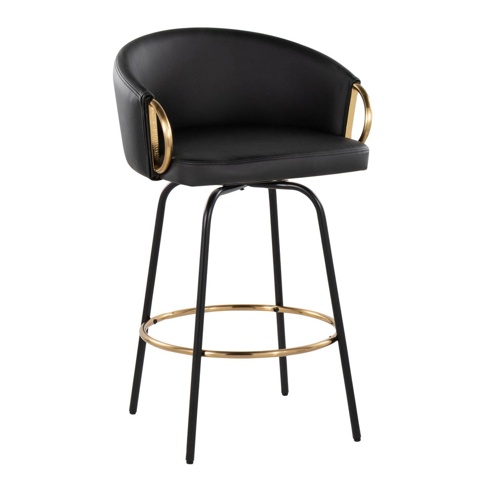 Claire 26" Fixed-Height Counter Stool - Set of 2