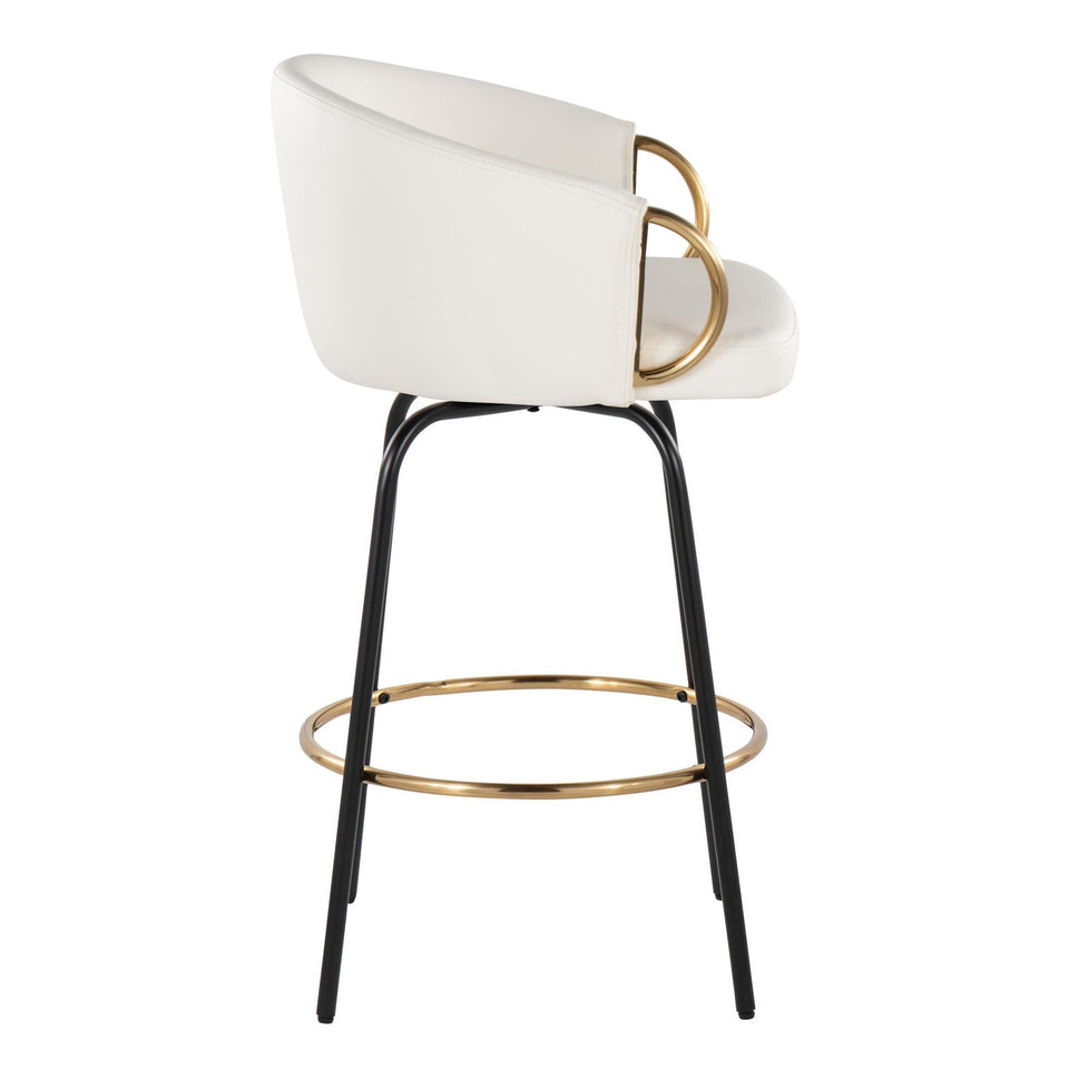 Claire 26" Fixed-Height Counter Stool - Set of 2