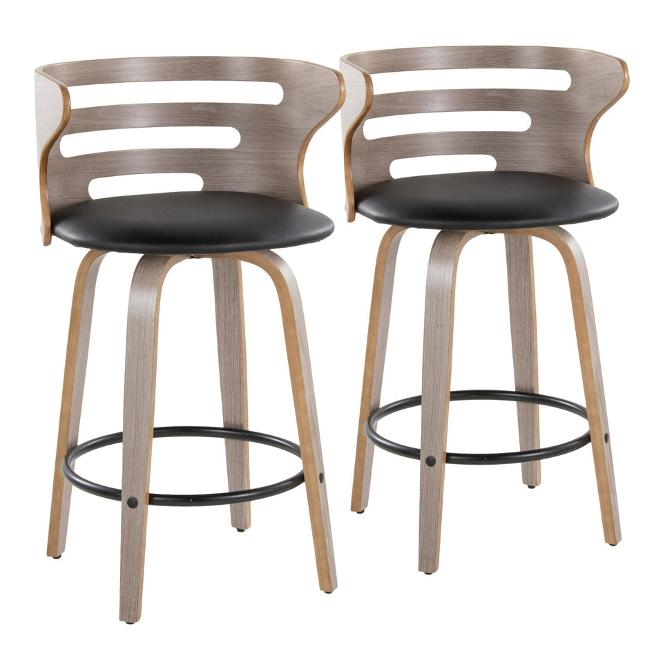 Cosini 26" Fixed-Height Counter Stool - Set of 2