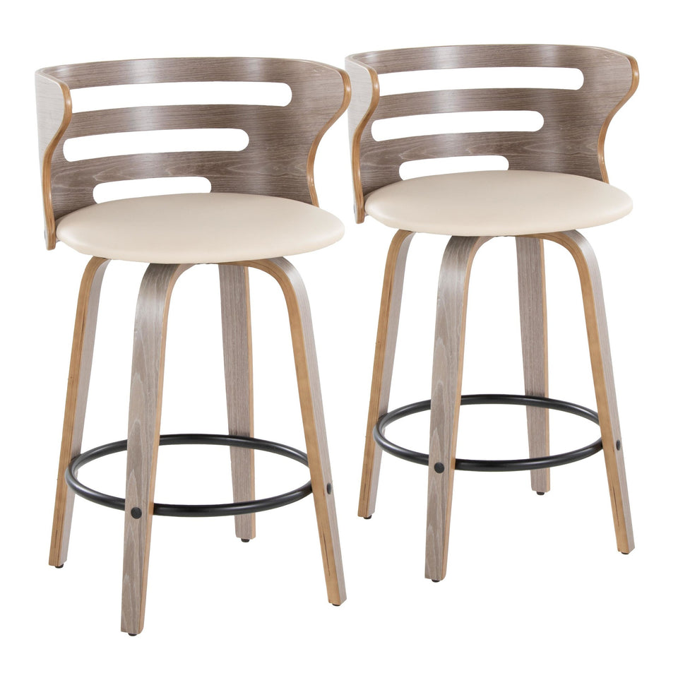 Cosini 26" Fixed-Height Counter Stool - Set of 2