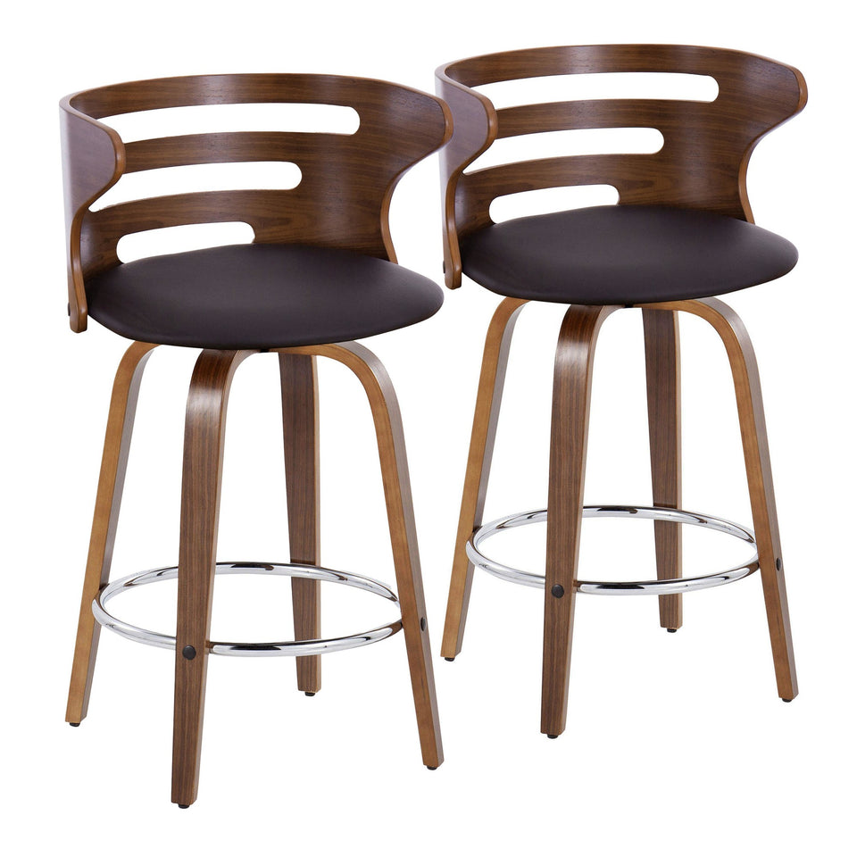 Cosini 26" Fixed-Height Counter Stool - Set of 2