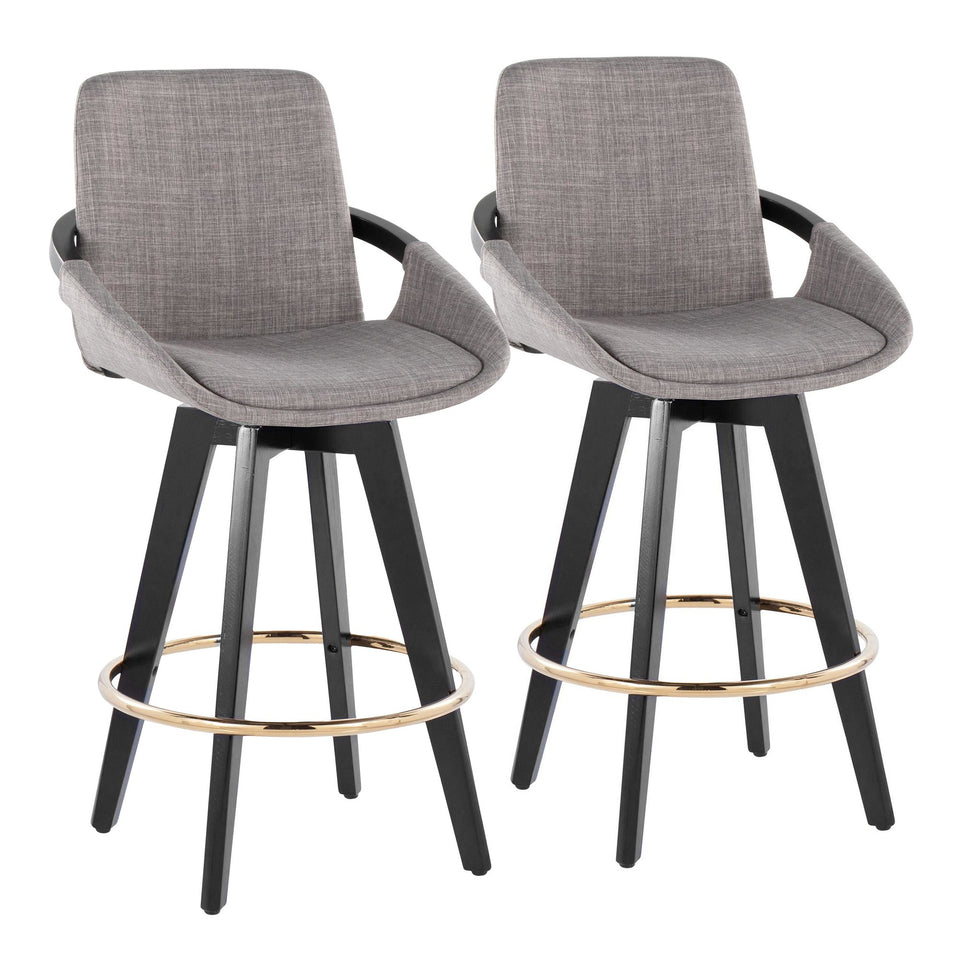 Cosmo 26" Fixed-Height Counter Stool - Set of 2
