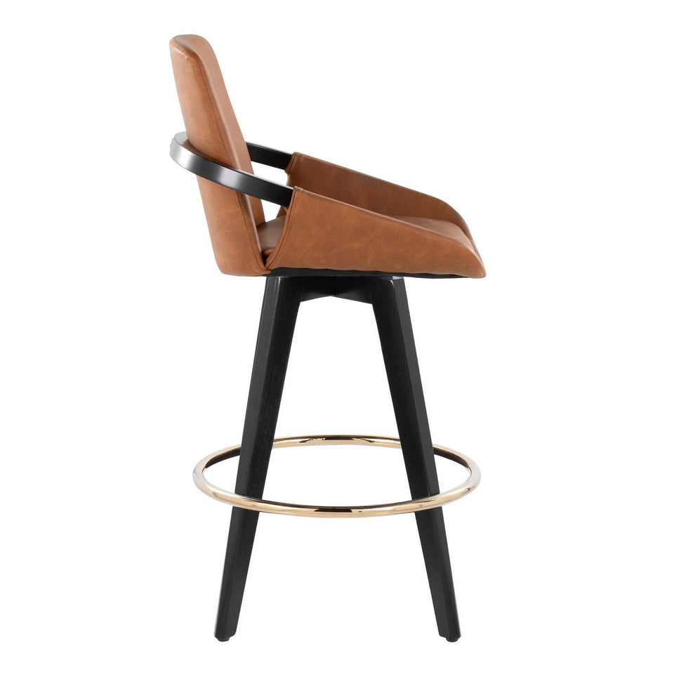Cosmo 26" Fixed-Height Counter Stool - Set of 2