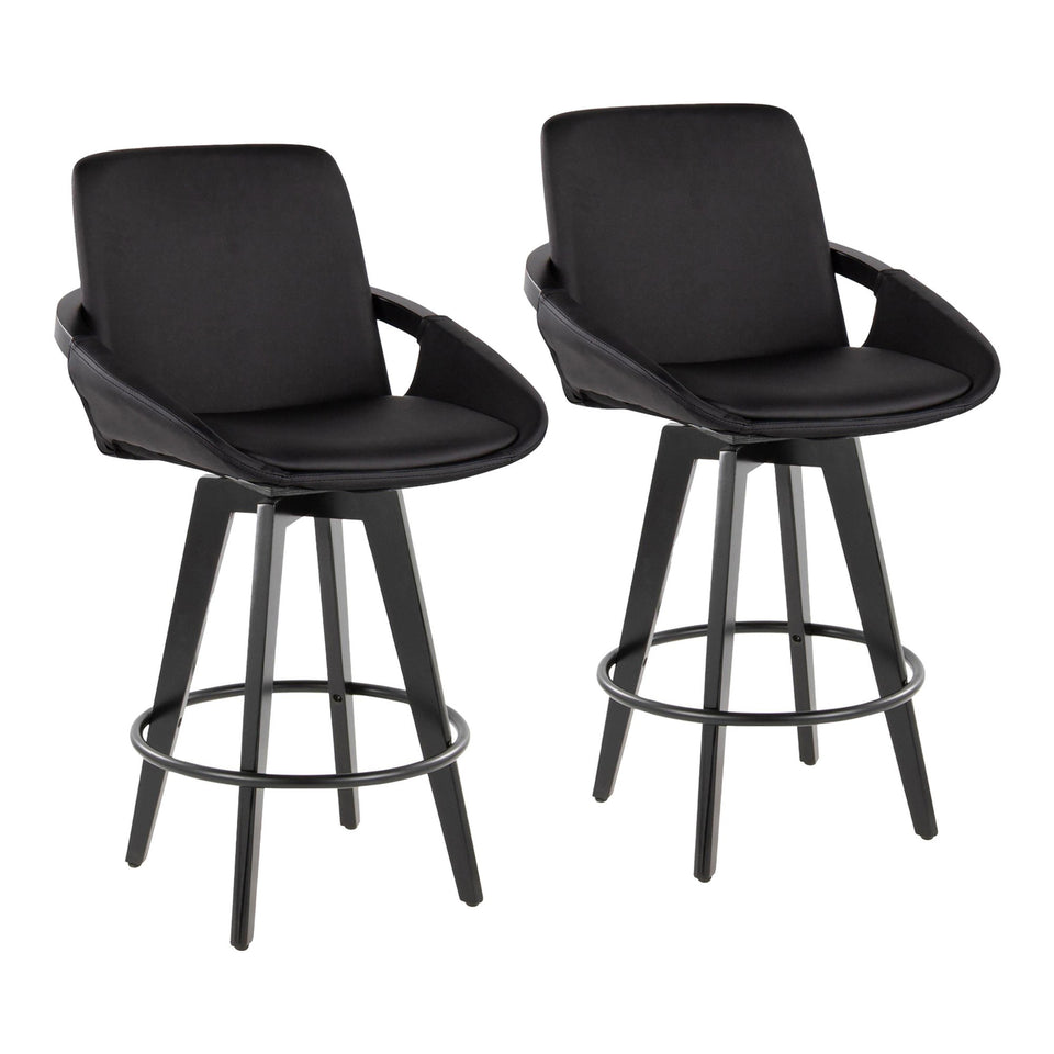 Cosmo 26" Fixed-Height Counter Stool - Set of 2