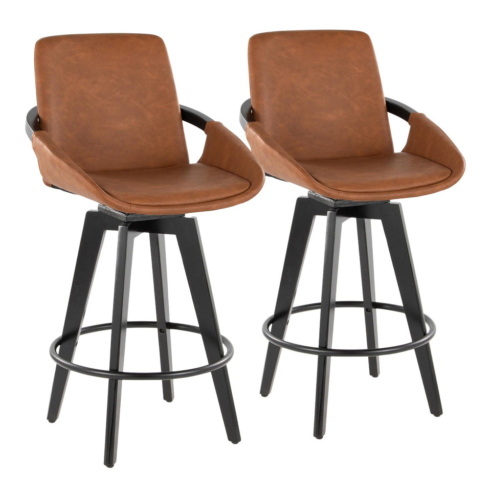 Cosmo 26" Fixed-Height Counter Stool - Set of 2
