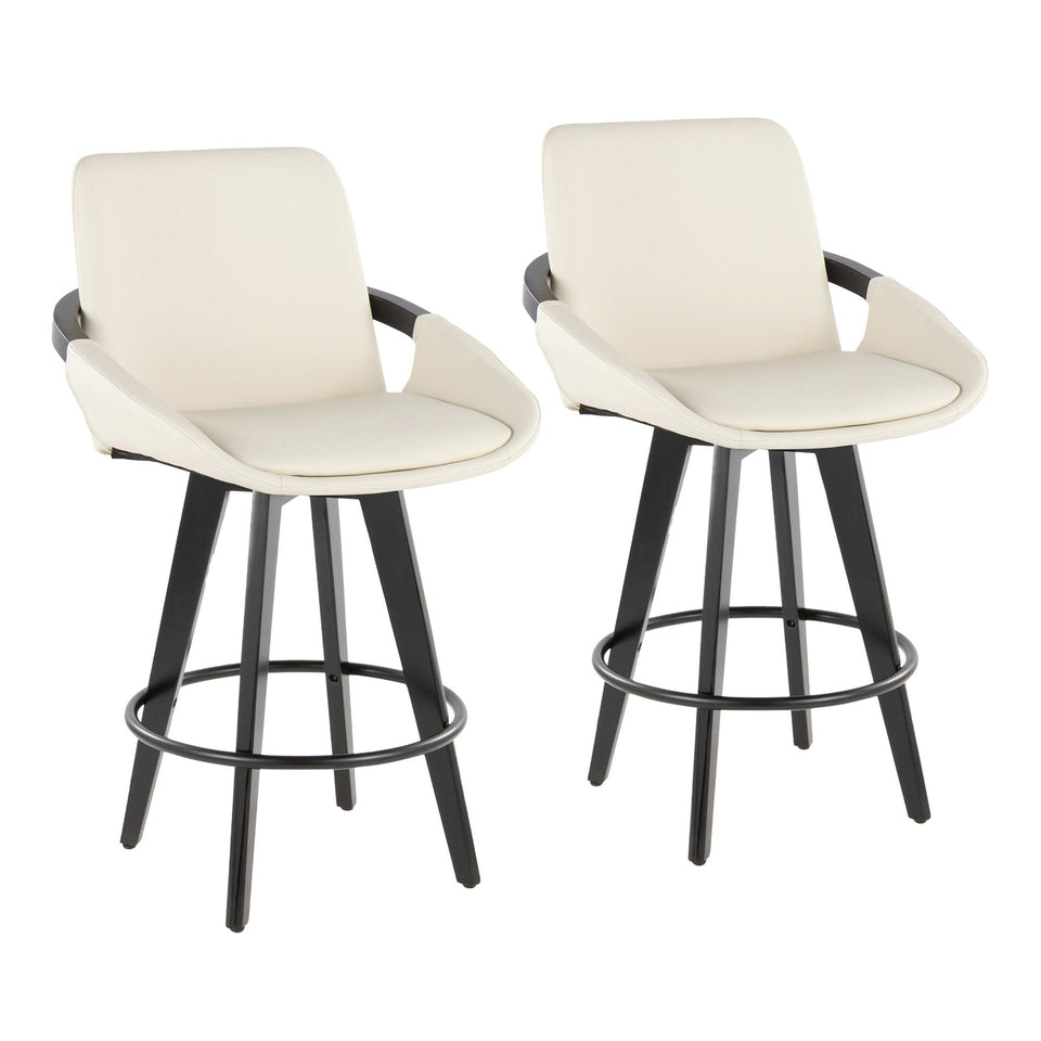 Cosmo 26" Fixed-Height Counter Stool - Set of 2