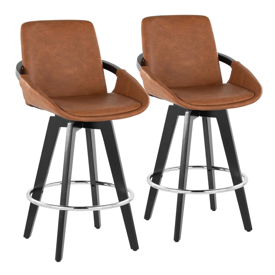 Cosmo 26" Fixed-Height Counter Stool - Set of 2