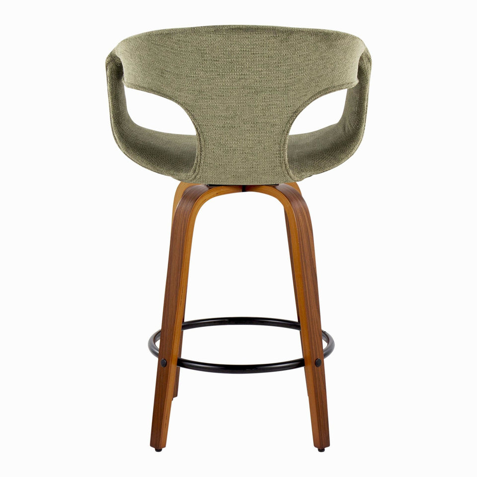 Curva 26" Fixed-Height Counter Stool - Set of 2