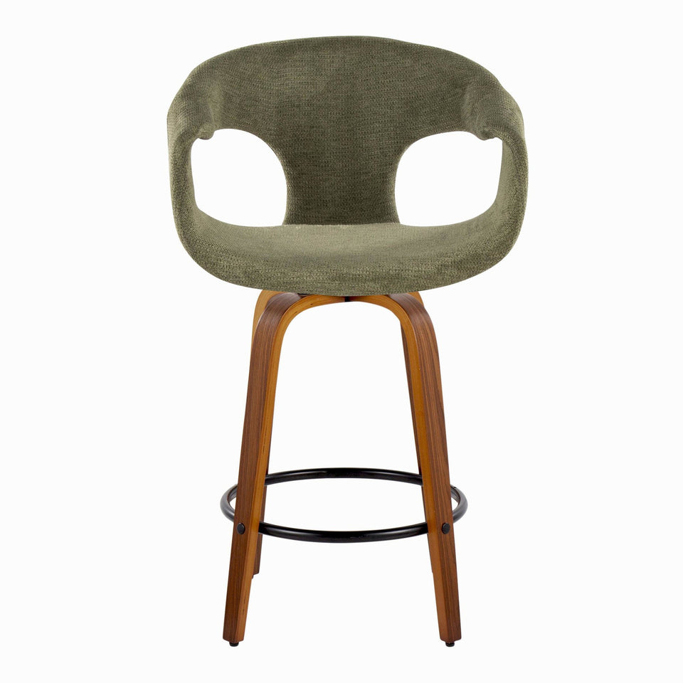 Curva 26" Fixed-Height Counter Stool - Set of 2