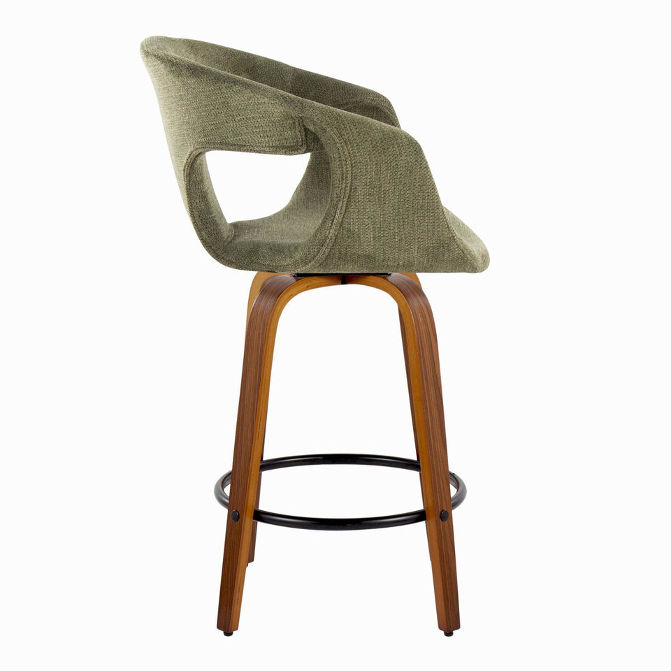 Curva 26" Fixed-Height Counter Stool - Set of 2