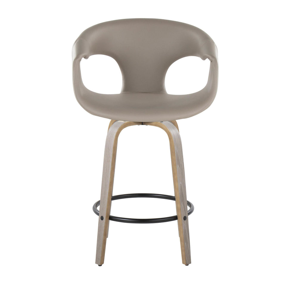 Curva 26" Fixed-Height Counter Stool - Set of 2