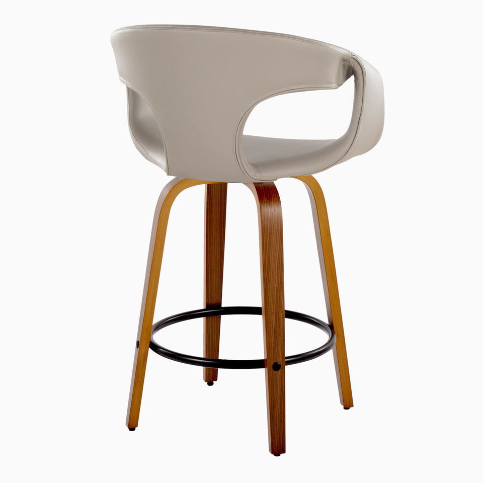 Curva 26" Fixed-Height Counter Stool - Set of 2