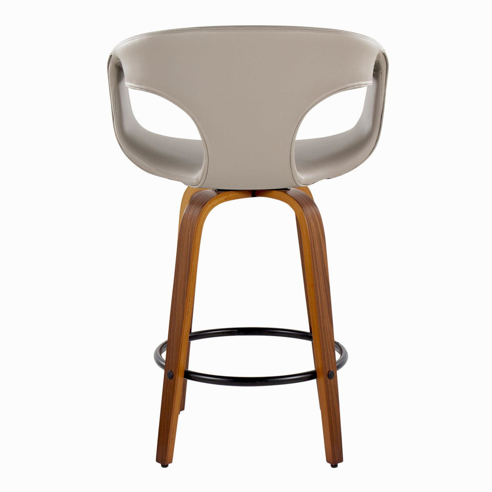 Curva 26" Fixed-Height Counter Stool - Set of 2