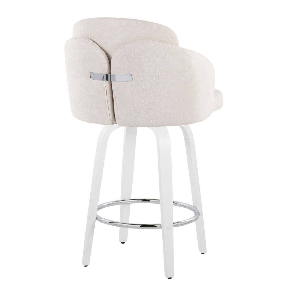 Dahlia 26" Fixed-Height Counter Stool - Set of 2