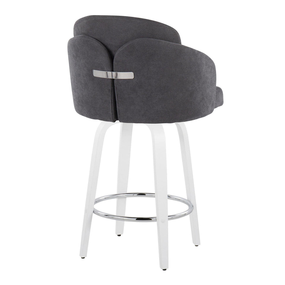 Dahlia 26" Fixed-Height Counter Stool - Set of 2